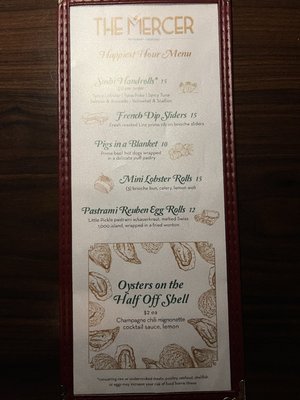 Menu photo 2 The Mercer Phoenix, AZ Menu photo 2 The Mercer Phoenix, AZ