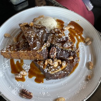 The Bear, The Fish, The Root & The Berry - Banana bread French toast - Canadian (New) Near Me - Osoyoos, British Columbia The Bear, The Fish, The Root & The Berry - Banana bread French toast - Canadian (New) Near Me - Osoyoos, British Columbia