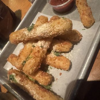 BJ's Restaurant & Brewhouse - Mozzarella Sticks - New American Near Me - Columbia, Maryland BJ's Restaurant & Brewhouse - Mozzarella Sticks - New American Near Me - Columbia, Maryland