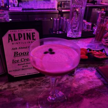 Alpine Distilling Bar - Espresso Martini - Beer, Wine & Spirits Near Me - Park City, Utah