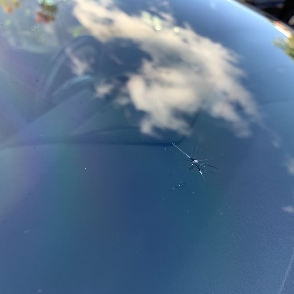 Ace Auto Glass - Rock chip frm freeway on passenger side - Auto Glass Services Near Me - Aiea, Hawaii Ace Auto Glass - Rock chip frm freeway on passenger side - Auto Glass Services Near Me - Aiea, Hawaii