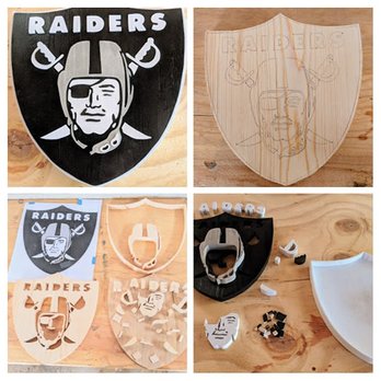 David Jones Creations - Oakland Raider Plaque - Furniture Assembly Near Me David Jones Creations - Oakland Raider Plaque - Furniture Assembly Near Me