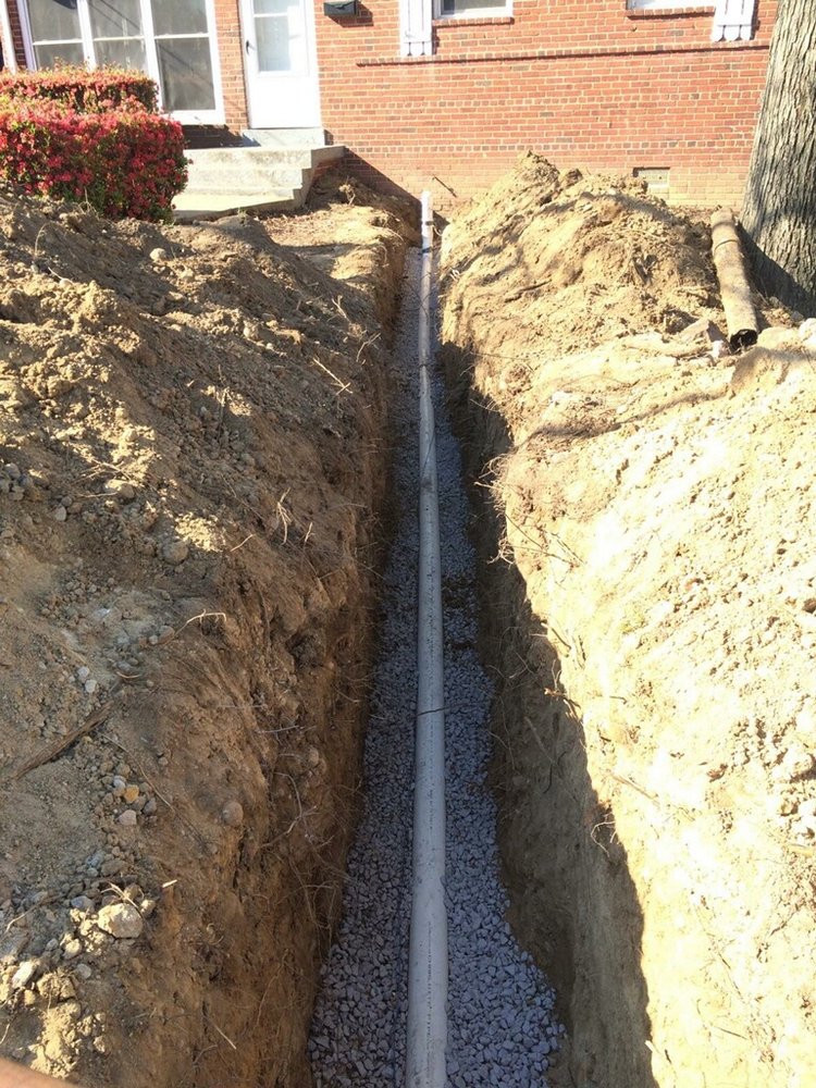 Slide of parkway plumbing