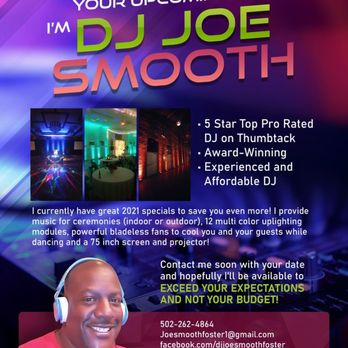 DJ Joe Smooth Foster - DJs Near Me DJ Joe Smooth Foster - DJs Near Me