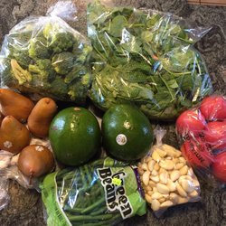 Produce Junction - $15.50  Peeled garlic is the most at $3.50 a bag. Most everything else $2.0 a bag