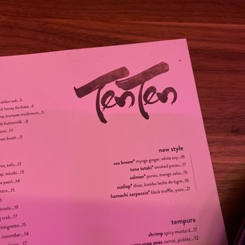 TenTen - Japanese Near Me - Austin, Texas