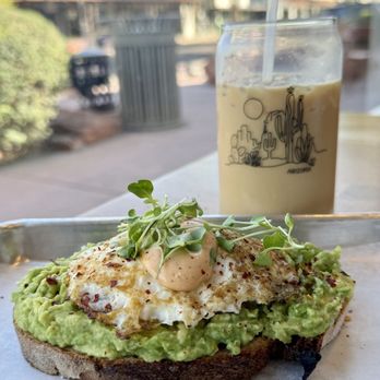 Berdena's - Cardamom Rose Late Avocado Toast - Coffee & Tea Near Me - Scottsdale, Arizona