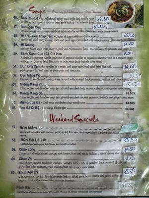 Menu photo 2 Huong Binh Seattle, WA