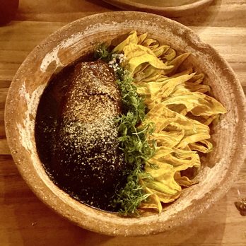 Levadura de Olla - Tamale w mole zucchini flowers - Oaxacan Near Me - Oaxaca de Juárez, OAX Levadura de Olla - Tamale w mole zucchini flowers - Oaxacan Near Me - Oaxaca de Juárez, OAX