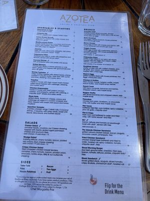 Menu photo 1 Azotea Livermore, CA
