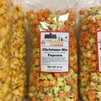 Buffett's Candies - Red and Green Chile popcorn for local/touristy gifts. - Candy Stores Near Me - Albuquerque, New Mexico