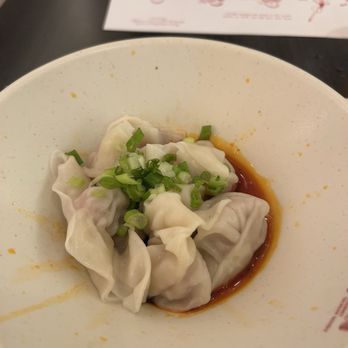 Mian - Chili oil wontons - Noodles Near Me - Costa Mesa, California