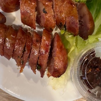 Lao'd District - Lao'd sausage aka sai oua - Thai Near Me - Houston, Texas Lao'd District - Lao'd sausage aka sai oua - Thai Near Me - Houston, Texas