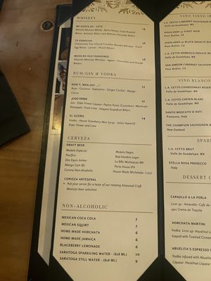 Menu photo 1 Perla Santa Ana, CA