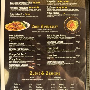 Fire Fish - Menu - Sushi Bars Near Me - Tyler, Texas