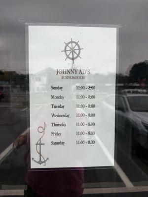 Menu photo 2 Johnny Ads Old Saybrook, CT