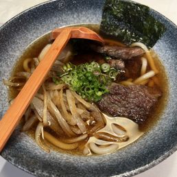 Beef udon Beef udon