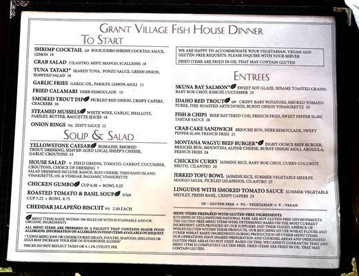 Grant Village Dining Room by null