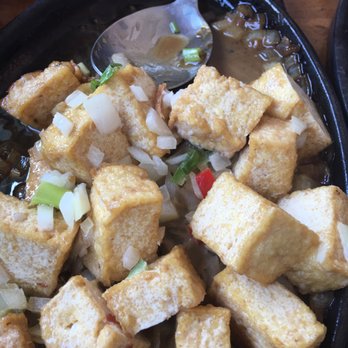 Chibog - Tofu sisig. I like how you can choose the way they cook the tofu as far as texture. - Filipino Near Me - Daly City, California