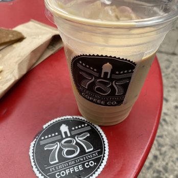 787 Coffee - Iced latte- so good! - Coffee & Tea Near Me - New York, New York