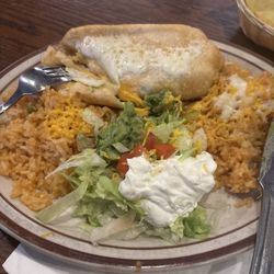 Ranchero Mexican Restaurant - Chicken chimichanga