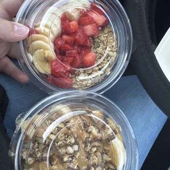 Jamba - Peanut butter & Nutella bowl w/ greek yogurt was delicious.  As well as the Chunky strawberry açaí bowl. - Juice Bars & Smoothies Near Me - Tucson, Arizona