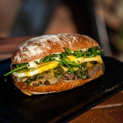 Inklings Coffee & Tea - Steak & Egg Sandwich