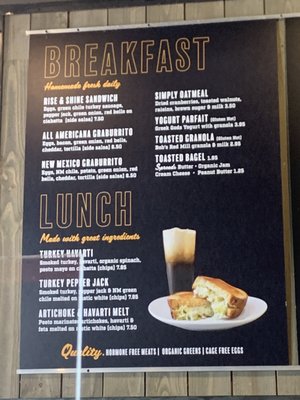 Menu photo 4 Satellite Coffee Albuquerque, NM