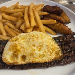Churrasco a lo pobre Churrasco a lo pobre