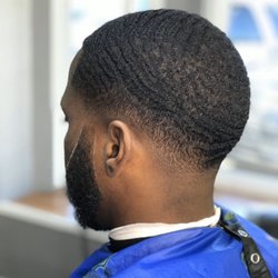 Drop Fade, sharp edge up!