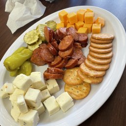 Sausage Cheese Plate