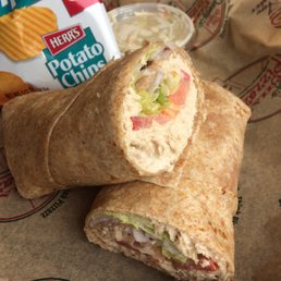 Tuna wrap on a wheat roll $6.99 lunch special Tuna wrap on a wheat roll $6.99 lunch special