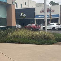 Exterior outside entrance of Dr Pilates - Across the street view of Dr. Pilates - La Mesa, California Exterior outside entrance of Dr Pilates - Across the street view of Dr. Pilates - La Mesa, California