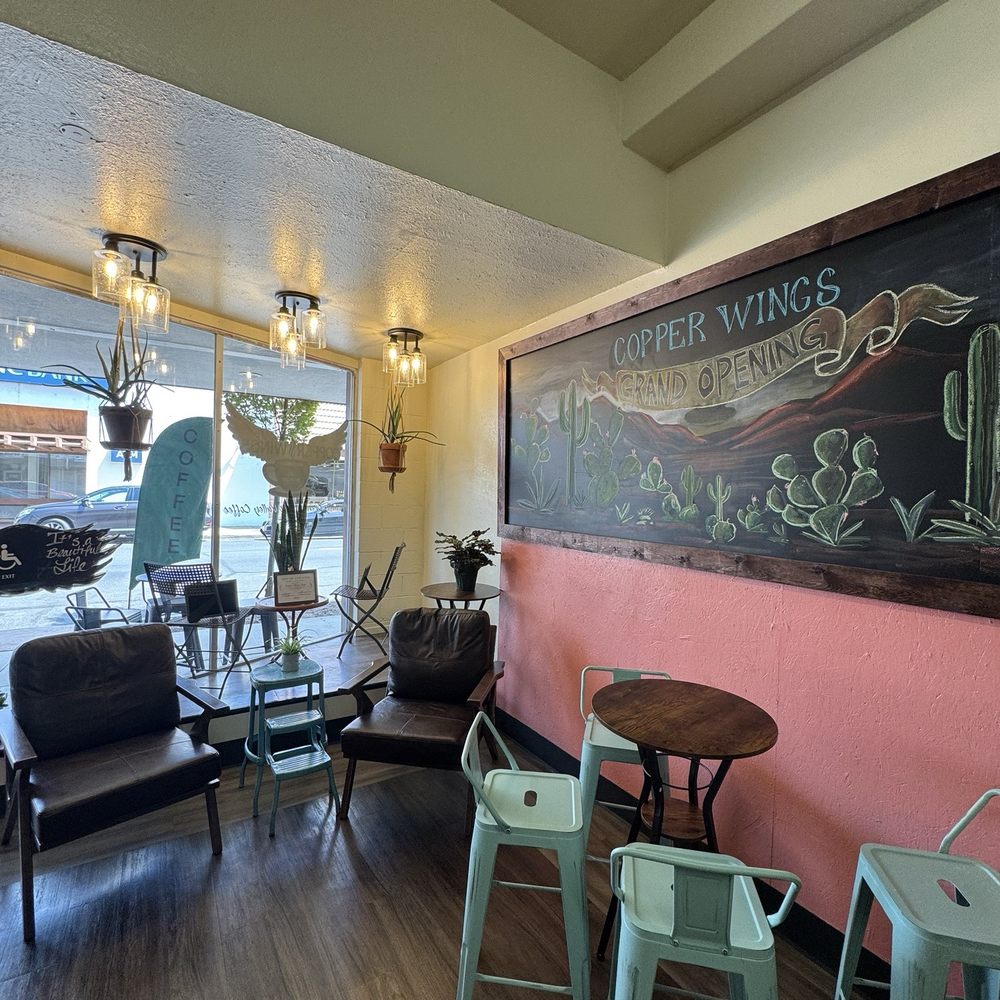 Copper Wings Cafe - Inside - Coffee & Tea Near Me - Atwater, California Copper Wings Cafe - Inside - Coffee & Tea Near Me - Atwater, California