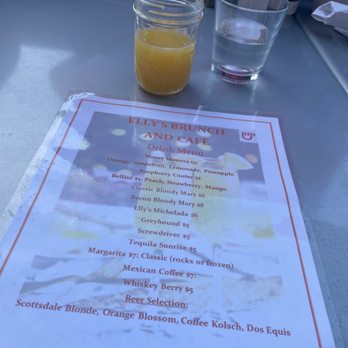 Elly's Brunch & Cafe - Mimosa!! - Breakfast & Brunch Near Me - Phoenix, Arizona