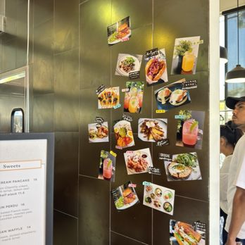 Eggspresso - Food pics on the wall! - Breakfast & Brunch Near Me - Fullerton, California Eggspresso - Food pics on the wall! - Breakfast & Brunch Near Me - Fullerton, California