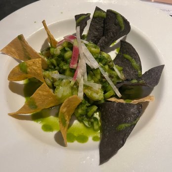 Upstairs Bar & Lounge - Green chile shrimp ceviche - Lounges Near Me - Houston, Texas