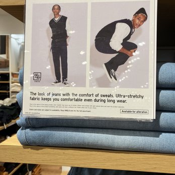 UNIQLO - These are the pants in question. Says nothing about not being able to return (even in the small print that is almost unreadable) - Women's Clothing Near Me - Torrance, California UNIQLO - These are the pants in question. Says nothing about not being able to return (even in the small print that is almost unreadable) - Women's Clothing Near Me - Torrance, California