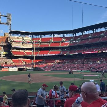 Busch Stadium - The view from my seats. - Stadiums & Arenas Near Me - Saint Louis, Missouri Busch Stadium - The view from my seats. - Stadiums & Arenas Near Me - Saint Louis, Missouri
