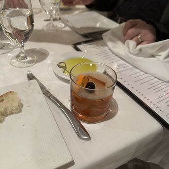 Opus Steakhouse  - Smoked Old Fashion - Wine Bars Near Me - Jericho, New York