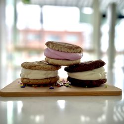 Soft Landing Soft Serve - Ice cream sandwiches