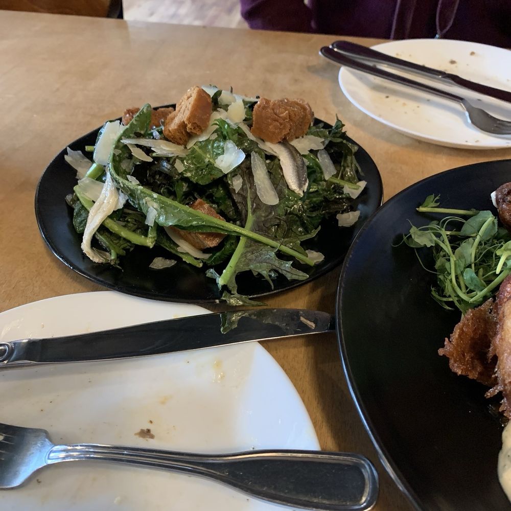 Small kale Caesar salad