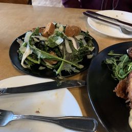 Small kale Caesar salad