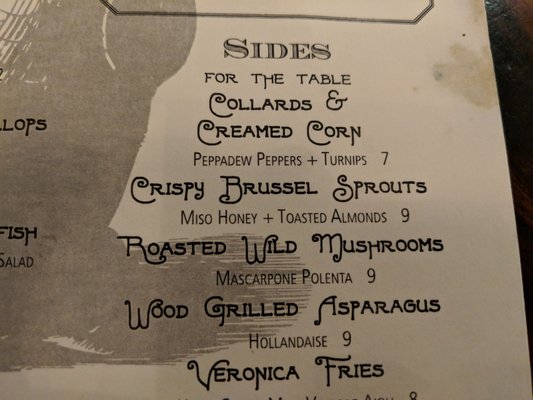 Menu photo 6 Veronica Fish and Oyster Sarasota, FL Menu photo 6 Veronica Fish and Oyster Sarasota, FL