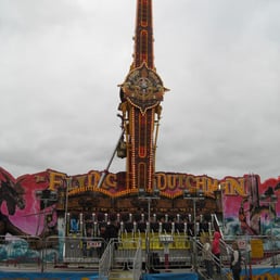 The Flying Dutchman...goes in a clockwise circle.  You're up higher than you think.