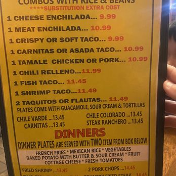Ocotillo Restaurant and Cantina - Menu - Mexican Near Me - Hemet, California