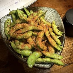 Spicy edamame Spicy edamame