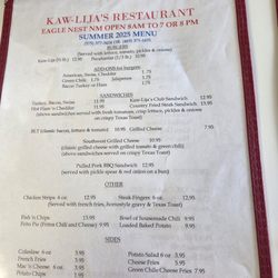 Kaw Lija’s - July 2025