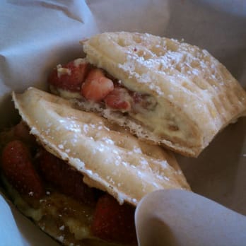 Bruxie - Seasonal creme brulee waffle - Sandwiches Near Me - Orange, California Bruxie - Seasonal creme brulee waffle - Sandwiches Near Me - Orange, California