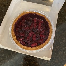 Martha’s on Madison - Blackberry Key Lime Pie